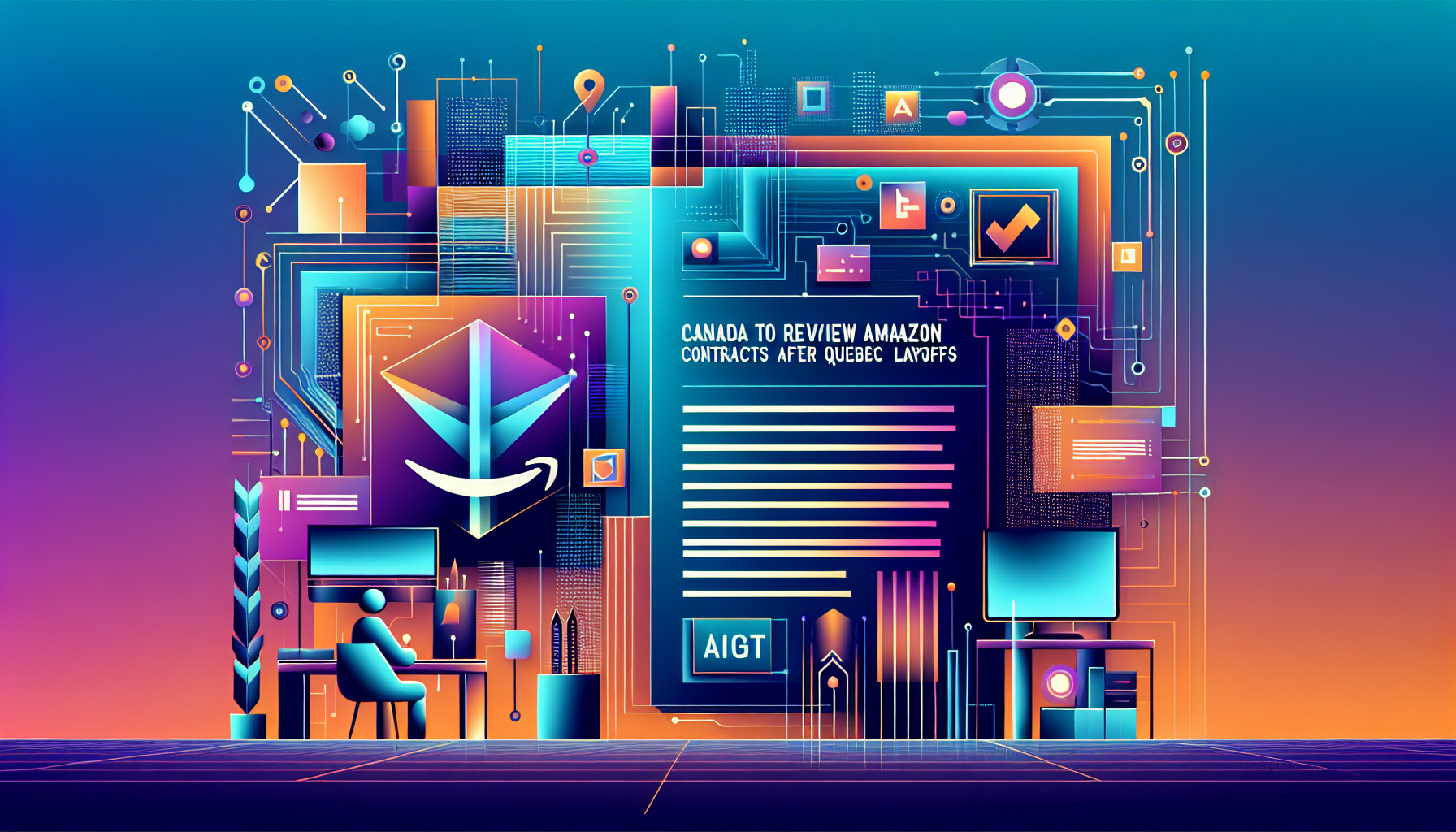 Canada to Review Amazon Contracts After Quebec Layoffs