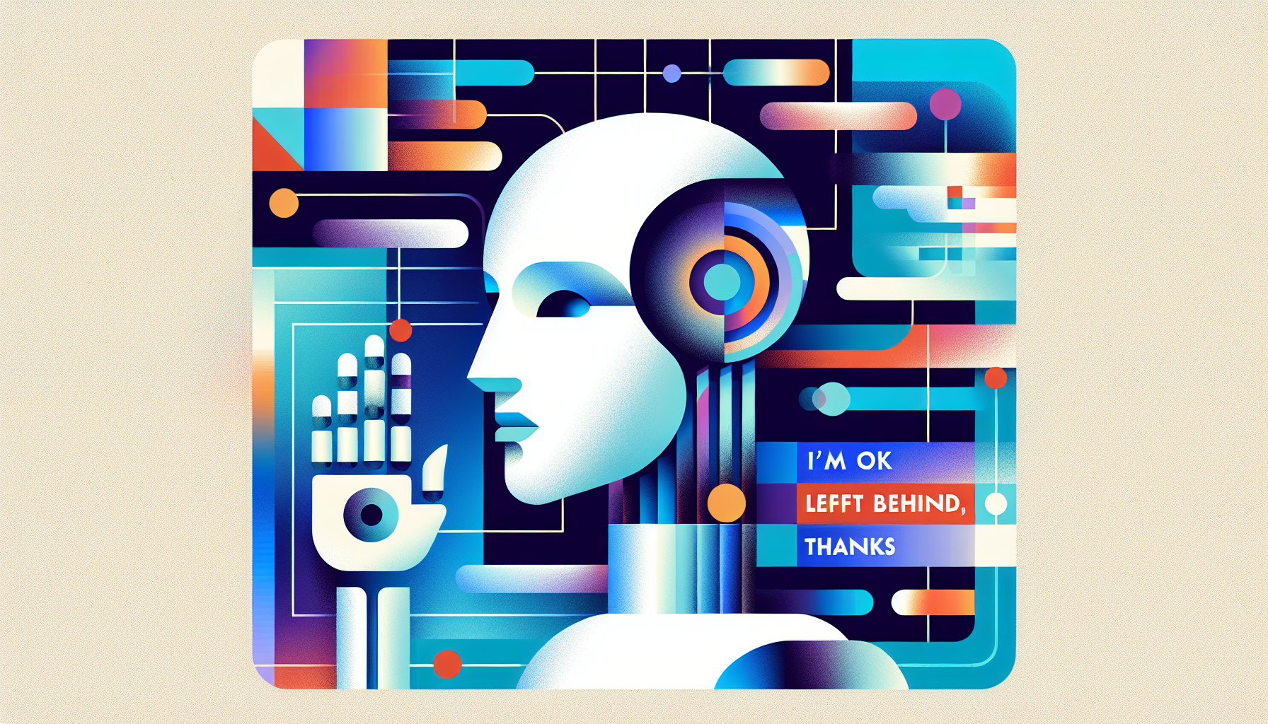 I'm OK being left behind, thanks